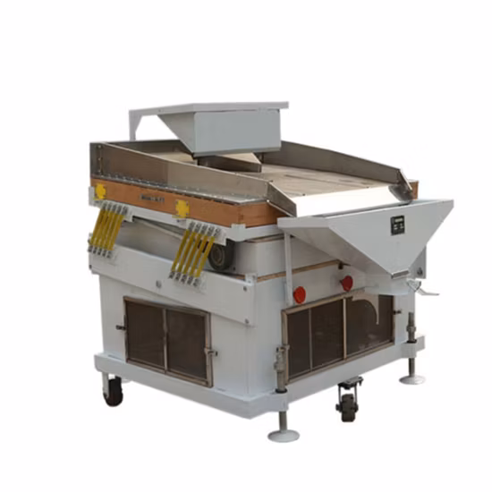 Destoner de grãos, planta de limpeza de sementes de arroz, destoner por gravidade